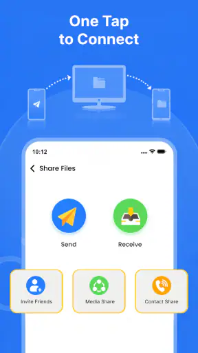 Smart Switch App File Transfer screenshot