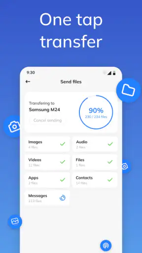 Smart switch - copy my data screenshot