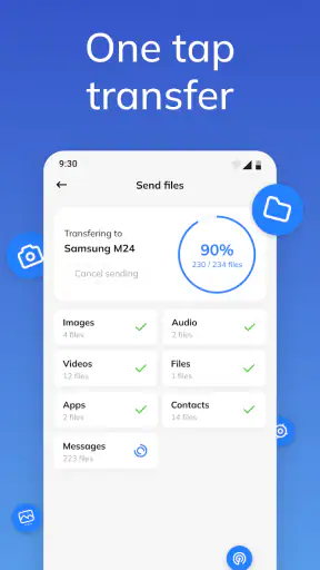 Smart switch - copy my data screenshot