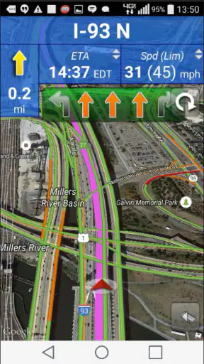 SmartTruckRoute Truck GPS Navi screenshot