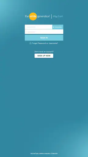 Smile Generation MyChart screenshot