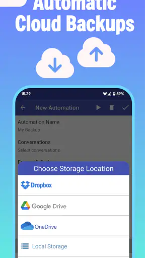 SMS Backup, Print & Restore screenshot