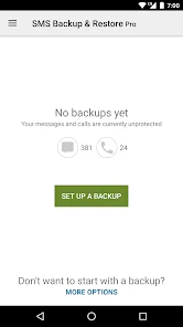 SMS Backup & Restore Pro screenshot