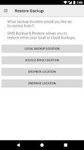 SMS Backup & Restore Pro screenshot