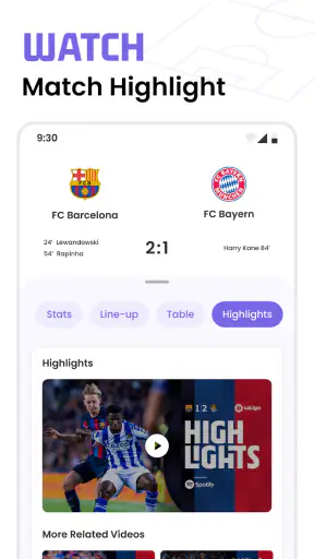 Soccer Live Scores: SnapGoal screenshot