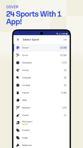 Sofascore: Live Sports Scores screenshot