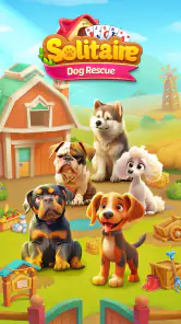 Solitaire Dog Rescue screenshot