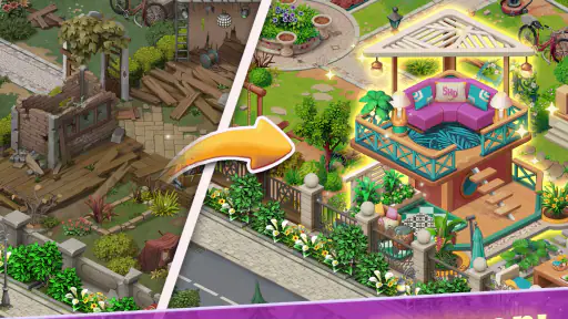 Solitaire Home Design screenshot