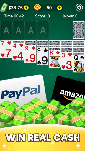 Solitaire Real Money: Win Cash screenshot