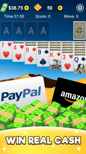 Solitaire Real Money: Win Cash screenshot
