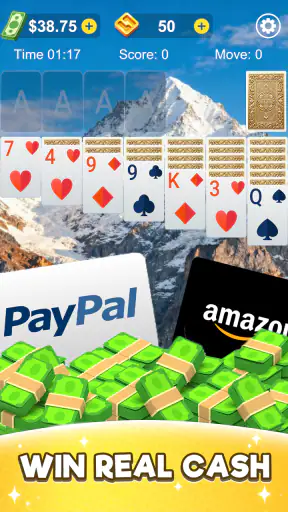 Solitaire Real Money: Win Cash screenshot