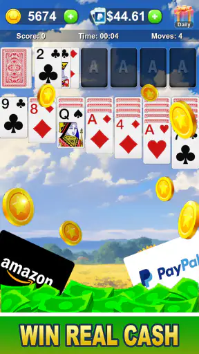Solitaire Real Money-Win Money screenshot