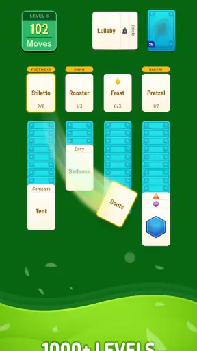 Solitaire Word Association screenshot