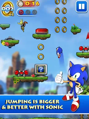 Sonic Jump Pro screenshot