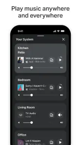 Sonos screenshot