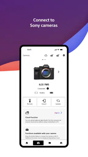 Sony | Creators' App screenshot