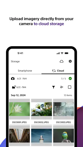 Sony | Creators' App screenshot