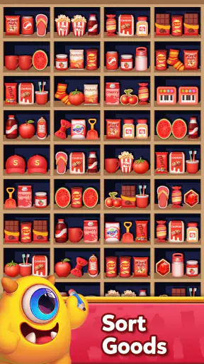 Sortime - Goods Puzzle Sorting screenshot