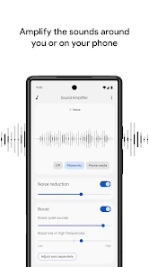 Sound Amplifier screenshot