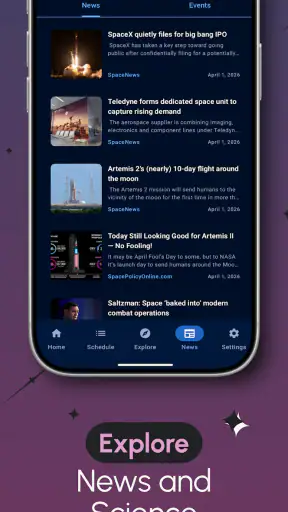 Space Launch Now - Tracker screenshot
