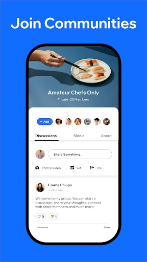Spaces: Follow Businesses screenshot