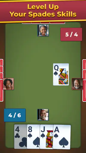 Spades For Seniors: Card Game screenshot