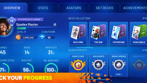 Spades Masters - Card Game screenshot