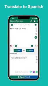 Spanish English Translator screenshot