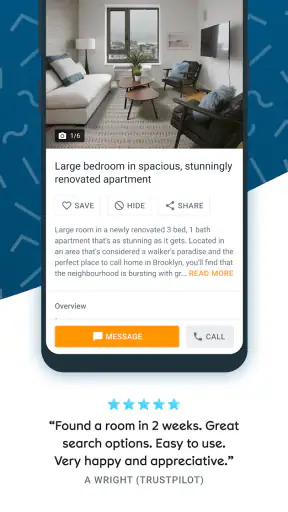 SpareRoom US screenshot