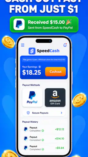 SpeedCash: Play & Earn Money screenshot
