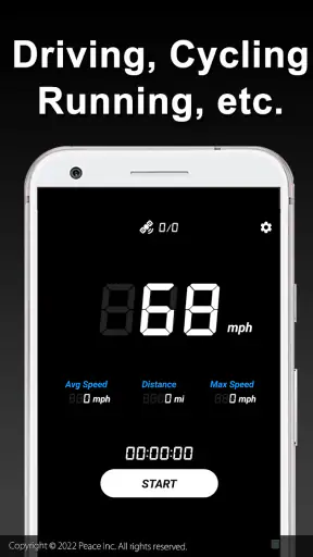 Speedometer screenshot