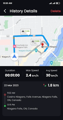 Speedometer - Odometer App screenshot