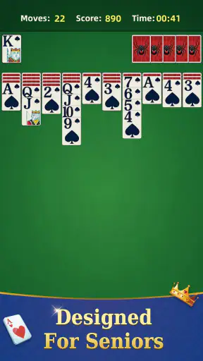 Spider Solitaire - puzzle trip screenshot