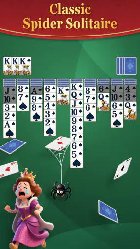 Spider Solitaire - Retro Card screenshot