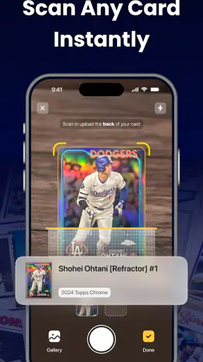 Spoly: Sports Card Scanner screenshot