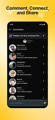 Spreaker Podcasts screenshot