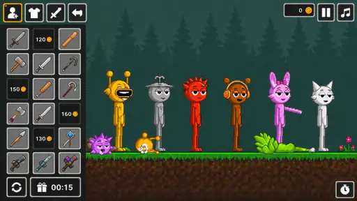 Sprunki Ragdoll Playground screenshot