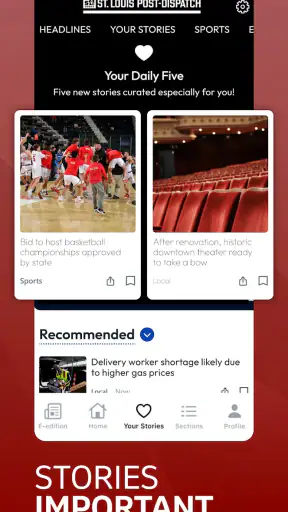 St. Louis Post-Dispatch News screenshot