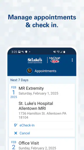 St. Luke's screenshot