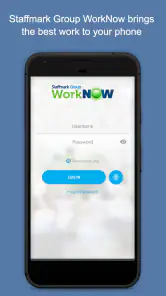 Staffmark WorkNOW screenshot