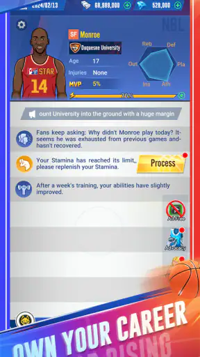 Star Rising: Basketball screenshot