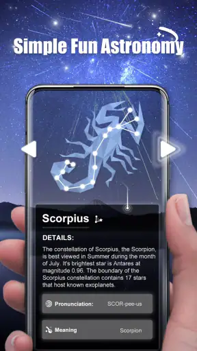Star Roam Sky Map Planet screenshot