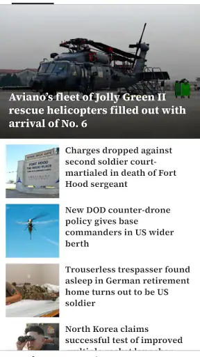 Stars & Stripes: Military News screenshot