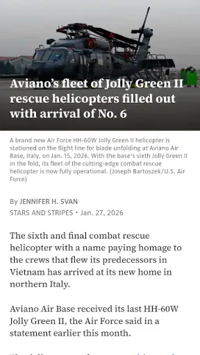 Stars & Stripes: Military News screenshot