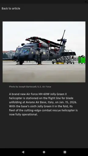 Stars & Stripes: Military News screenshot