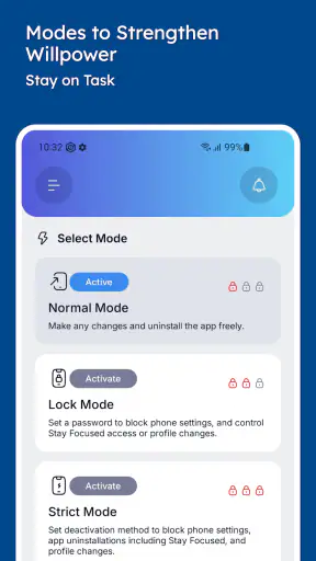 Stay Focused: Site/App Blocker screenshot