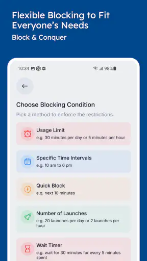 Stay Focused: Site/App Blocker screenshot