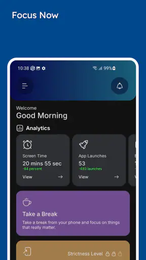 Stay Focused: Site/App Blocker screenshot