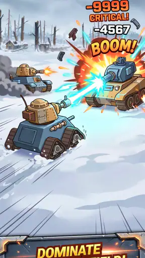 Steelborn: Tank Idle RPG screenshot