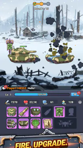 Steelborn: Tank Idle RPG screenshot